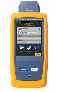 dsx-600系列线缆认证分析仪